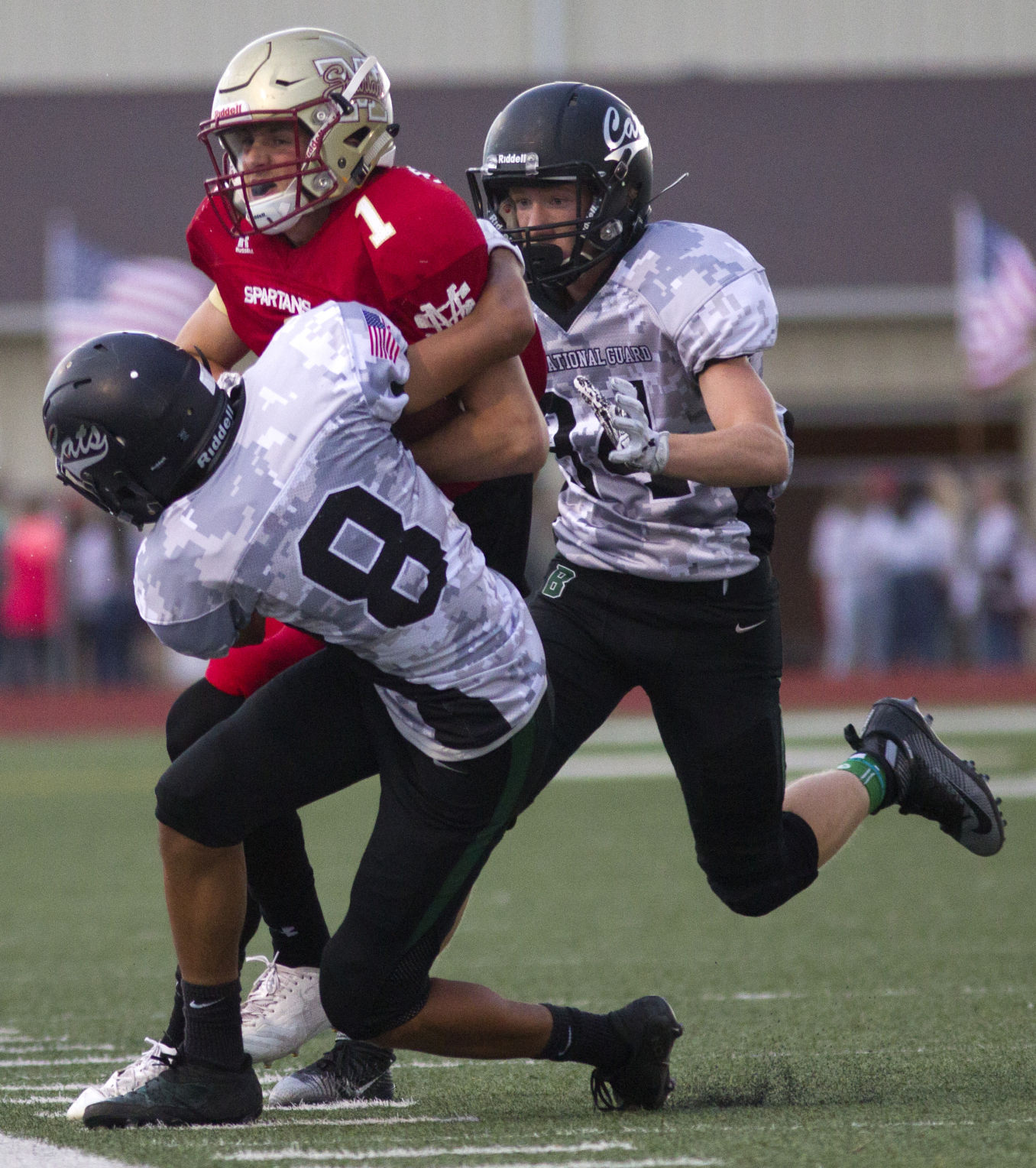Burley vs. Minico football